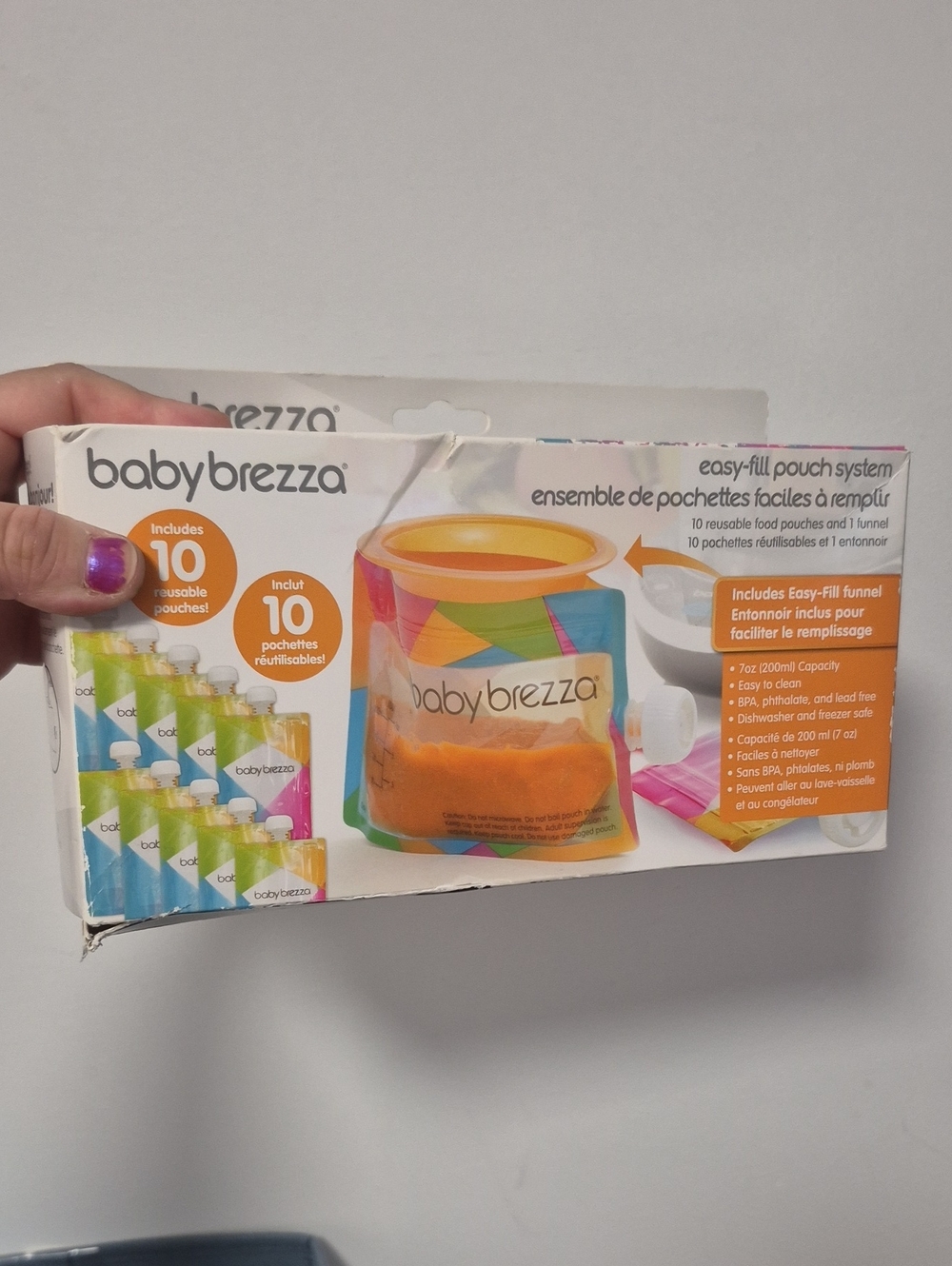 *5/$25* Reusable Easy-Fill Pouch System - Multicolor